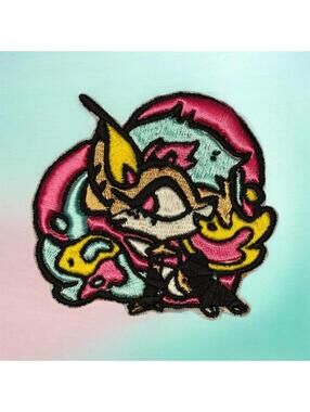 Helluva Boss Bee Embroidery Patch – Adorable Helluva Boss Collectible!